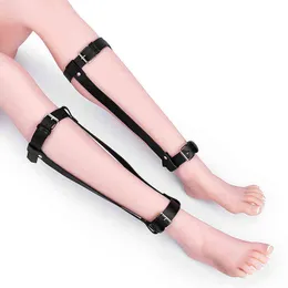 Nxy Sm Bondage Calf Straps Sexshop Sexy Accessories Sexulaes Toys Sexual sex Equipment Slave Erotic in Couple Gag Sexyshop Femdom 220426