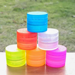 PIPE Four layer 50mm plastic sanding smoke grinder multicolor optional