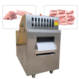 3000W Edelstahl-Würfelwürfelschneider für gefrorenes Rindfleisch, Hähnchenbrust-Würfelwürfelmaschine, kommerzielle Geflügelfleisch-Skelettschneidemaschine zum Verkauf