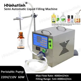 Pompa peristaltica elettrica per riempitrici di liquidi per smalti per unghie GZL-80 Pompa peristaltica per riempitrice di e-liquid con 1-4000 ml / min per acqua