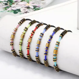 Boho Style Lucky Small Bads Charm Bracelet Bangle Momen Men Mul