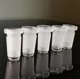 Acessórios para adaptadores de vidro mini conversor de 10 mm de fêmea a 14 mm ou 14 mm para adaptadores masculinos de 18 mm para tubos de água de quartzo banger bongs de vidro
