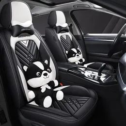 Capas de assento de carro Kalaisike Leather Universal para Haval Todos os modelos H1 H2 H3 H5 H7 H8 H9 M6auto Acessórios Estilo