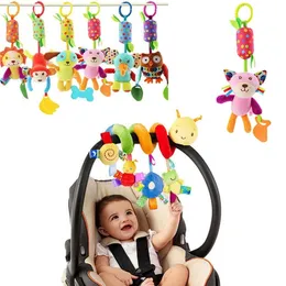 Baby Catcles Mobiles Toys Educacional Berço Berço Cama Bell Baby Brincando Kids Salte Sapforming Doll Baby Toys 012 meses 220531