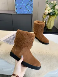 Fur neve luxo designer mulheres inverno austrália botas de couro clássico ajoelhar meio longo tornozelo preto cinza castanha café quente bailey arco