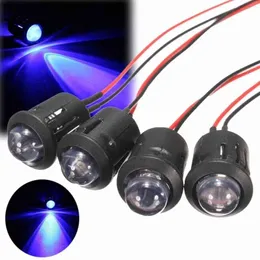 12V 10mm Pre-Wired Constant LED Emitting Diode Ultra Bright Water Transparent Bulb Indicator Signals Light Red Yellow Blue White H220428