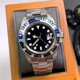 MENS Titta p￥ Automatiska mekaniska klockor 40mm rostfritt st￥l Life Watchproof Boutique Armband Herrens armbandsur Montre de Luxe