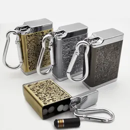 Mini posacenere portatile viene fornito con posacenere per auto pulite in metallo al tè in metallo ecologico