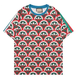 2022 Летняя дизайнерская мужская футболка Gu T Roomts Mens Fashion Высококачественная роскошная хлопковая женская футболка G Дизайн