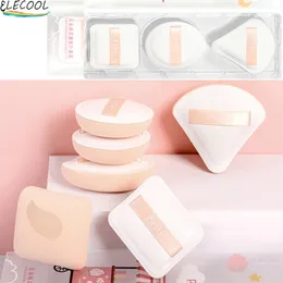 Professional Cotton Shape Facial Face Body Powder Foundation Puff Set Portable Soft Cosmetic Puff Makeup Sponge Dry Wet