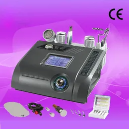 Portable Dermabrasion Skin Beauty Device w/ PDT LED, Bio Lift & Hot/Cold Hammer - E6 Model: 6 Handles