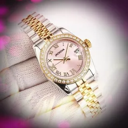 Designer de 31mm Diamantes Ring Ringwatches Women Mechanical Automatic Gold Edge 904L Annoryless Wedding Anniversary elegante Montre de Luxe