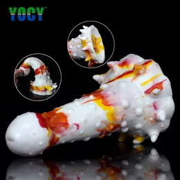 YOCY Huge Anal Butt Plug Large Silicone Fantasy Dildo G-spot Anus Toys For Women Man Massager sexy Products Masturbater Beauty Items