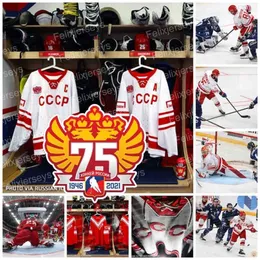Vipceothr 2021 Channel One Cup Ryssland Hockey 75th Jersey 81 Gritsyuk 4 Yelesin 85 Marchenko K. 55 Tkachyov 31 Samonov 96 Kayumov 72 Minulin 25