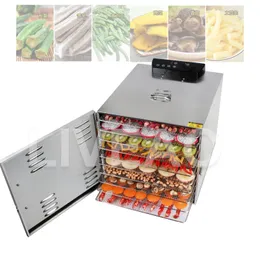 10 Layer Kitchen Electric Fruit Vegetable Sweet Potato Chili Meat Dehydrating Drying Machine Pet Snack Drying Equipment