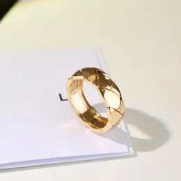 Pierścień miłości do kobiety pierścionki zaręczynowe dla mężczyzny Bague Luxe ANILLOS MUJER ALELLO LUSSO Channel Projektant biżuterii Bijoux Luxe Schmuck Love Joyeria Joyas Gioielli