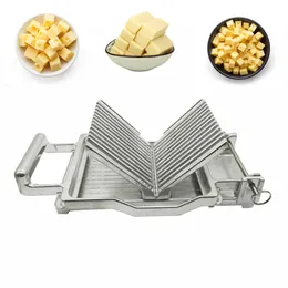 Commercial Cheesy Cheese Bread Slicer 10mm 20mm Cheese Cutter Butter Cutting Board Machine Kitchen Tool