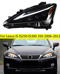 Car Styling Front Lights For Lexus IS IS250 IS300 350 2006-2012 Upgrade LED Headlamp High Beam Daytime Headlight