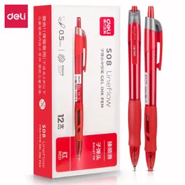 Gelschreiber Deli S08 Zhen Smooth Neutral Pen, Signature 0,5 mm Head Press Fountain Office Supplies