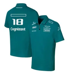 2022 Yeni Formula One Racing Suit Racing Suit F1 Takım Polo Gömlek Özel Aynı Stil