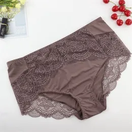 Parifairy Women's Underpants Sexiga blommor spetsar plus storlek trosor xl 2xl 3xl 4xl 5xl 6xl ultra tunn underkläder sexig underkläder 220512