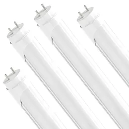 Jesled T8 LED -rörlampor 4ft G13 Dural Row Clear Cover Frostade Covers 5000K 28W Dagsljus Vitt garage Shop Office Lights Lights Lights