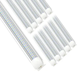 Luzes de tubo LED Jesled T8 8ft D forma 90W 6000K LEDS TUBOS