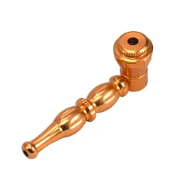 MP511 Metal Portable Pipes Golden Color China Direkt Ultimate Tool Tobacco Oil Herb Pipe