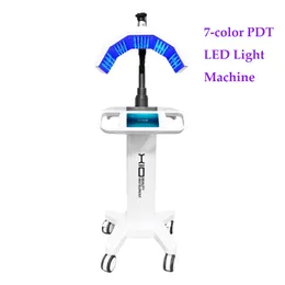 7 Color PDT LED Máscara Facial Light Terapia Máquina de beleza para face Skin Rejuvenenation Salon Equipment