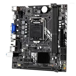 Schede madri Scheda madre PCI-E1X H61M con processore Kit accessori CPU DDR3 2 slot RAMSchede madre