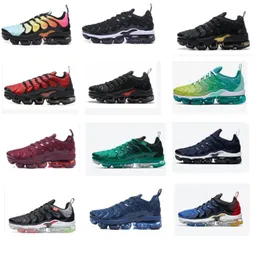 WW22-37 TN Plus Scarpe da corsa Uomo Donna Bubblegum Atlanta Nero Royal Cherry Platino puro Noble Rosso Fresh Outdoor Uomo Donna Scarpe da ginnastica sportive Sneakers