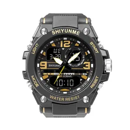 CWP Waterproof Watches Male Sport zegar Smael Marka Czerwona Kolor Elektronika LED Chronograph Auto Data Randwatch Outdoor Sports Prezent D5