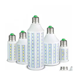 Led Bulbs 7W 12W 15W 25W 30W 40W 50W Corn Bb Smd5730 No Flicker 85V265V Lamp Spotlight For Light Lighting Drop Delivery Lights Bbs Dhpcp