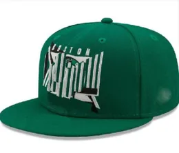 American Basketball Bos Snapback Hats 32 Drużyny Casquette Sports Hat Regulowal Cap A2