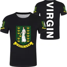 Футболка британского острова Виргин P O Nation Black Flag DIY одежда для колледжа бесплатно печатная одежда для печати.
