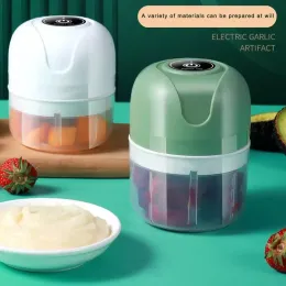 Ferramentas de cozinha de alho elétrico Ferramentas de alho mastigas prensar gadgets de máquinas carregáveis ​​de carne de carne vegetal de pimenta vegetal