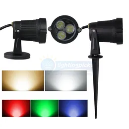 9W/15W RGB LED Peyzaj Spot Işığı Açık Su Geçirmez Bahçe Yolu 6 ...