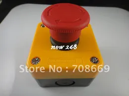 10 ADET Kırmızı Burcu Acil Durdurma Push Button 660 V Anahtarı