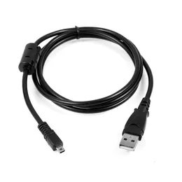 USB Battery Charger Data SYNC Cable Cord For Sony Camera Cybershot DSC W830 B/S