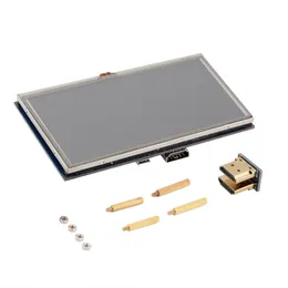 Wholesale-5 inch 800x480 Touch LCD Screen 5" Display For Raspberry Pi Pi2 Model B+ A+ Hot Top Sale