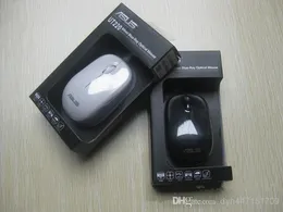 1: 1 clone marchio mouse bianco mouse nero mouse mini retrattile mouse retrattile 1600 dpi da gioco professionale mouse cablato con pacchetto al dettaglio