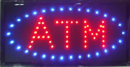 LED ATMネオンサイン熱い販売カスタムLED記号10x19インチ半outdoorウルトラブライトATMディスプレイ