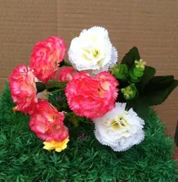 carnation flower Display flower real touch non-polluting Artificial Flower Simulation Wedding or Home Decorative Flower free shipping