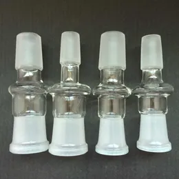 Factory hot sale different sizes Female to Male converter Glass Adapter straight supply for Glass Bong Glass Bubbler and Ashcatcher