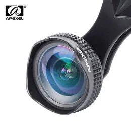 Apexel Optic Pro Lens 18MM HD Kit obiettivo grandangolare per fotocamera cellulare 2 volte più paesaggio per smartphone Android IOS Obiettivo 18M