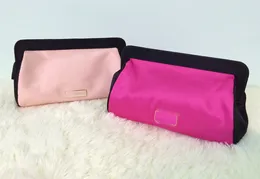 2017 marke designer Frauen Echtes leder Kosmetische schönheit Taschen Make-Up Tasche Chic Tragbare Reise Kupplung Kulturbeutel zwei farben