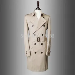 العلامة التجارية غير الرسمية للرجال الرخيصة للرجال الشتاء الخندق Manteau Homme Pea Coat Overcoat Scedt Male Windbreaker Parka Casaco Masculino 759