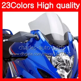 100%New Motorcycle Windscreen For SUZUKI GSXF650 GSX650F 08 09 10 11 12 13 2008 2009 2010 2011 12 2013 Chrome Black Clear Smoke Windshield