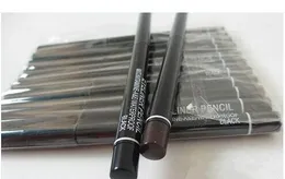 12 sztuk/partii specjalistycznych kosmetyków obracających się skalowalnych czarnych i brązowych długopisów kosmetycznych do eyelinera