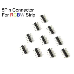 BSOD 5 Pin Męski łącznik Akcesoria do miedzi Igła do LED SMD RGBW Strip